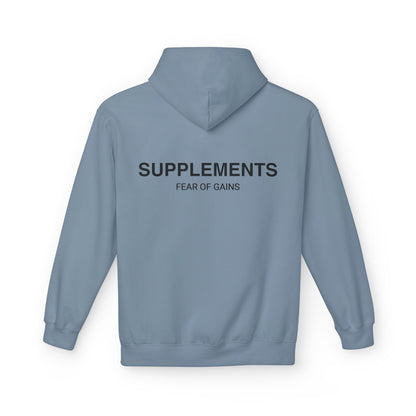 SUPPLEMENTS (FEAR OF GAINS) Hoodie - Oversized
