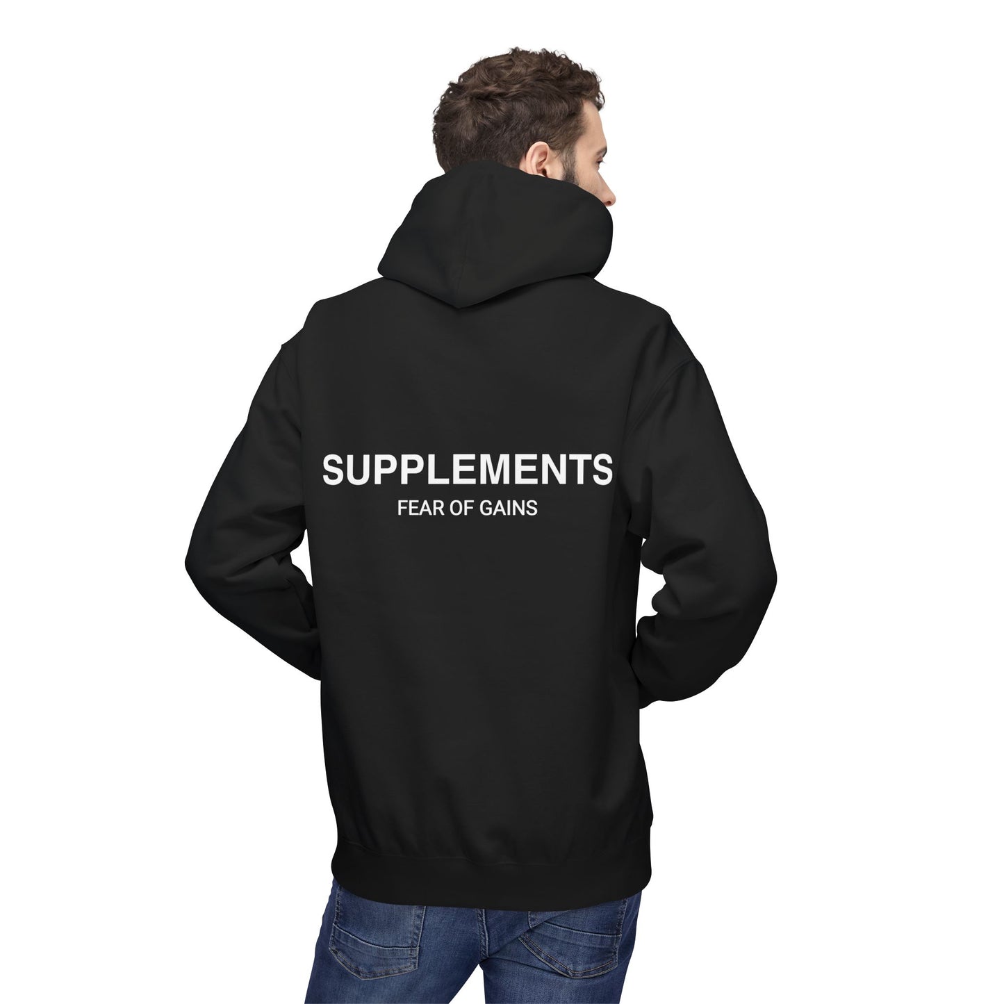 SUPPLEMENTS (FEAR OF GAINS) Hoodie - Oversized