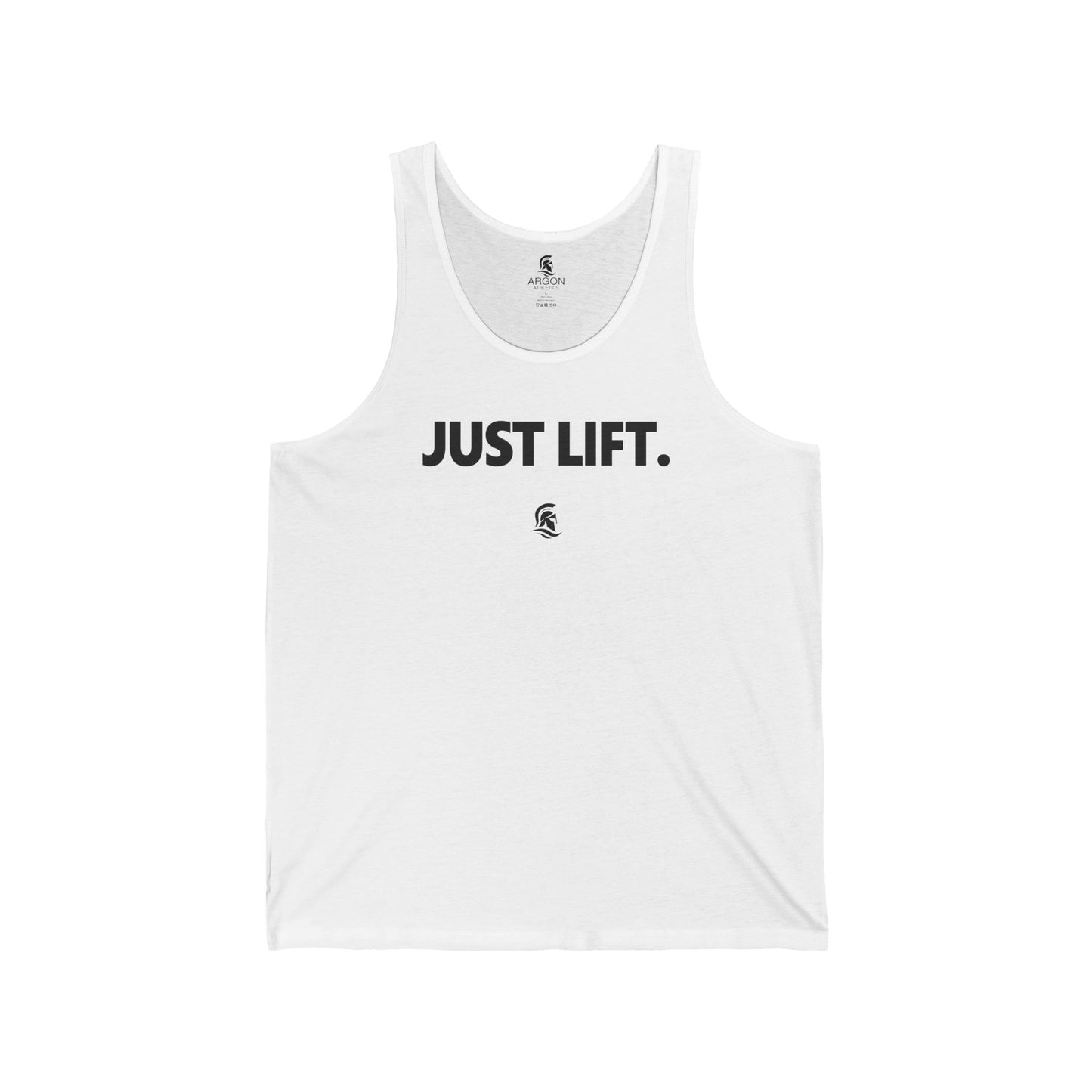 JUST LIFT. Tank Top