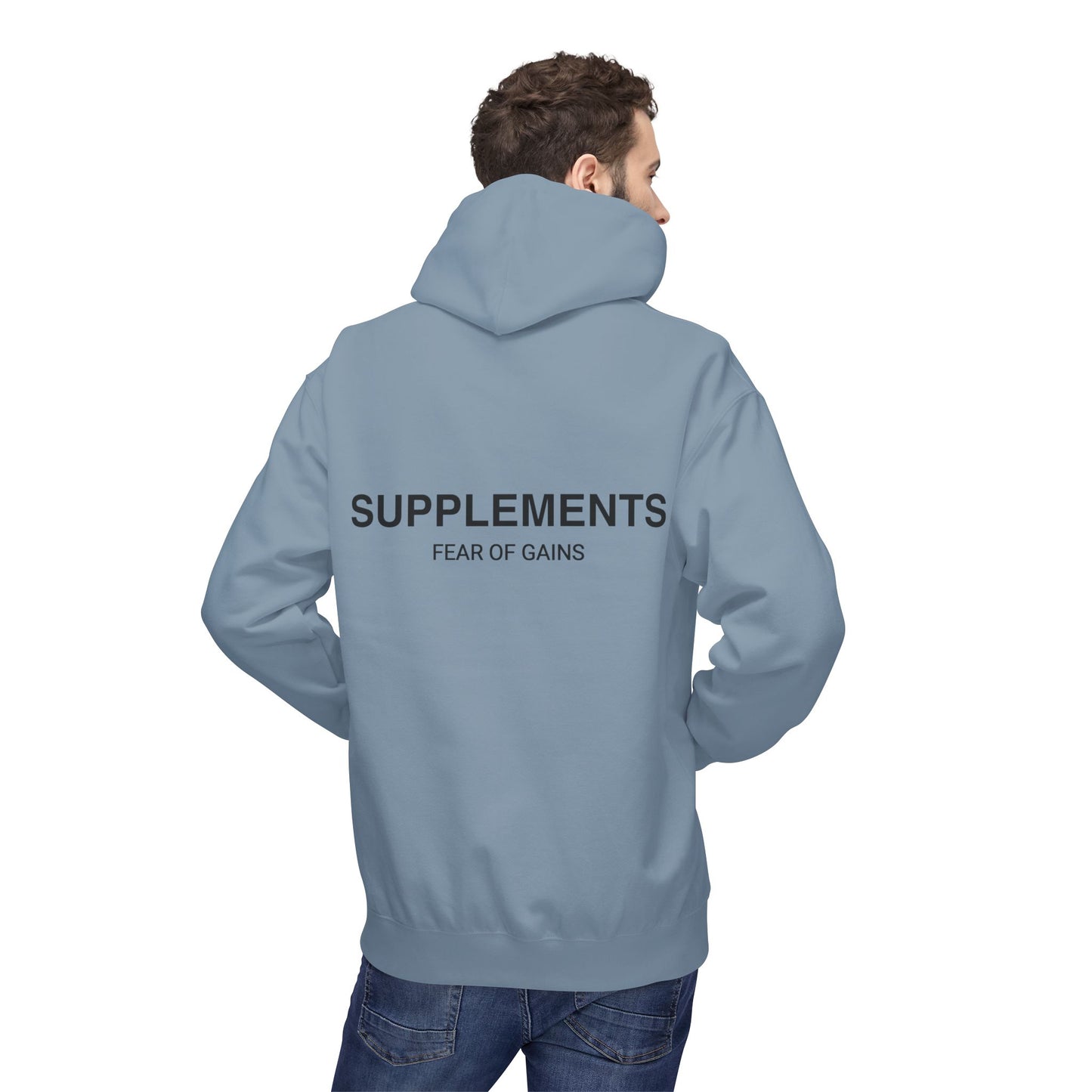 SUPPLEMENTS (FEAR OF GAINS) Hoodie - Oversized