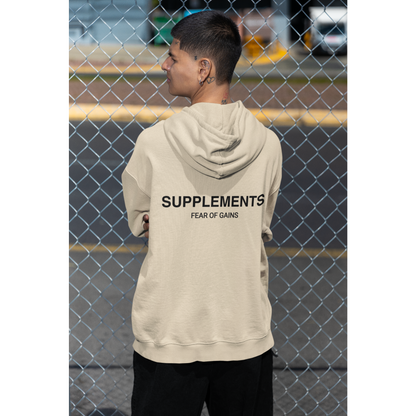 SUPPLEMENTS (FEAR OF GAINS) Hoodie - Oversized