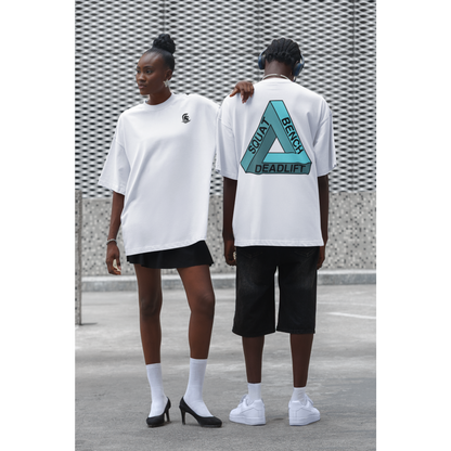 SQUAT, BENCH, DEADLIFT T-shirt - Oversized