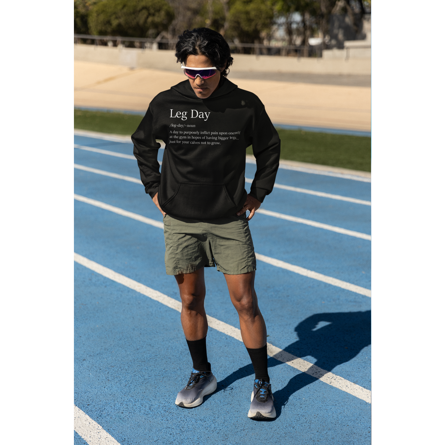 Leg Day Definition Hoodie