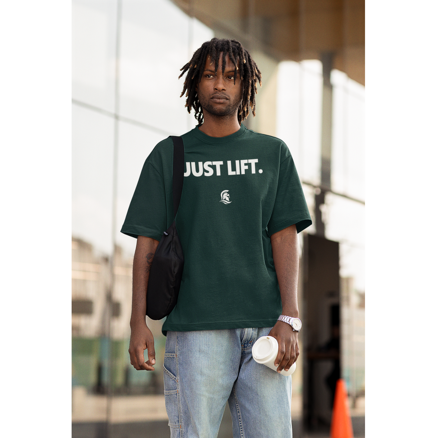 JUST LIFT. T-Shirt - Oversized