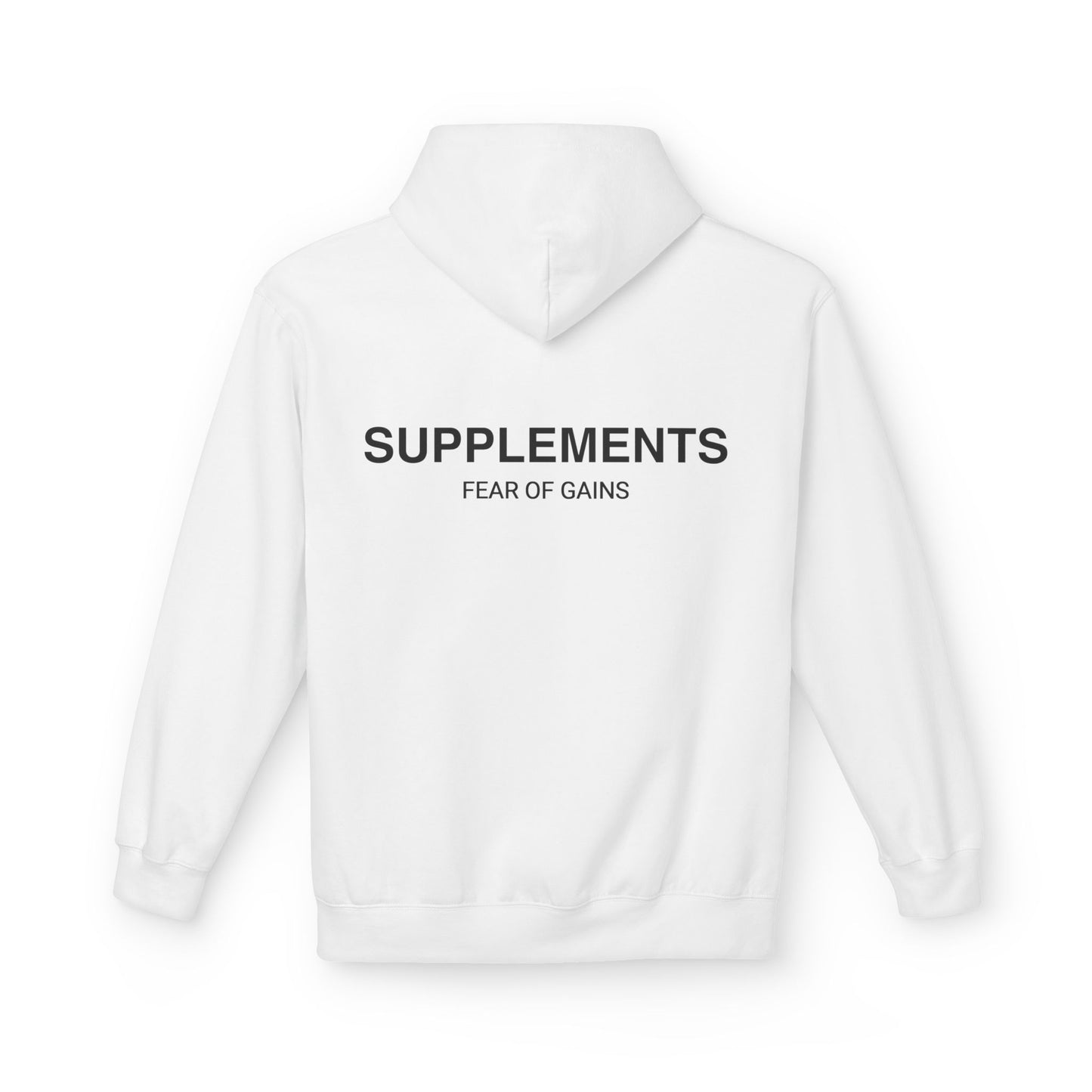 SUPPLEMENTS (FEAR OF GAINS) Hoodie - Oversized