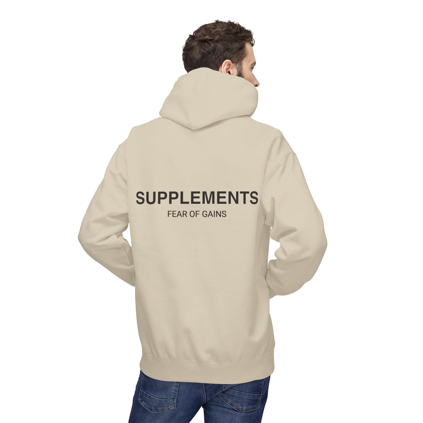 SUPPLEMENTS (FEAR OF GAINS) Hoodie - Oversized