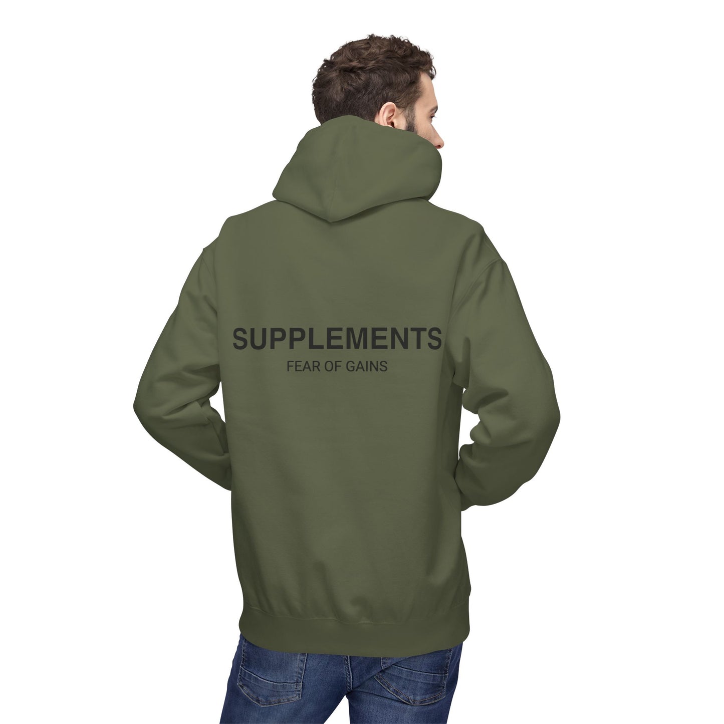 SUPPLEMENTS (FEAR OF GAINS) Hoodie - Oversized
