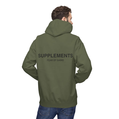 SUPPLEMENTS (FEAR OF GAINS) Hoodie - Oversized